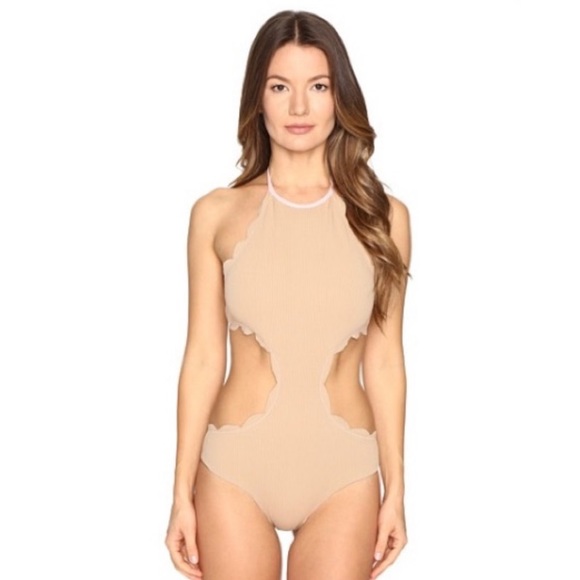 marysia // pink antibes cutout one-piece swimsuit - Picture 4 of 8